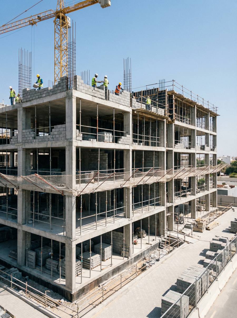 G+4 project Dubai